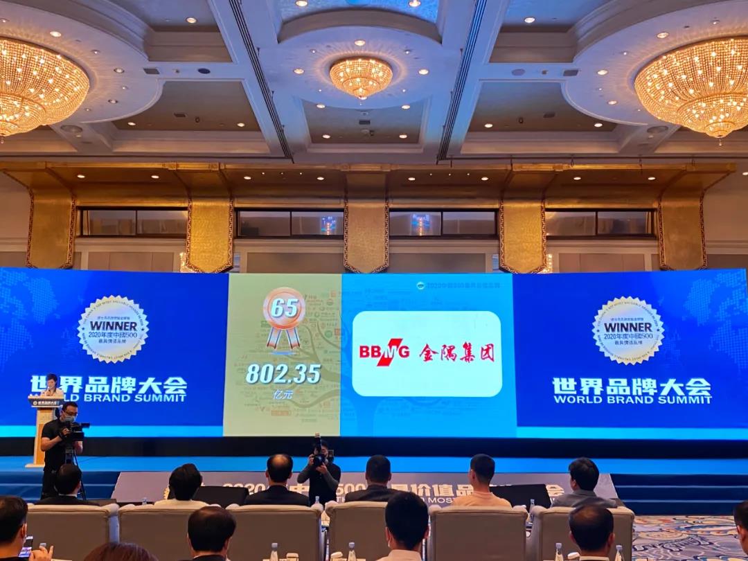 金隅,世界品牌大會